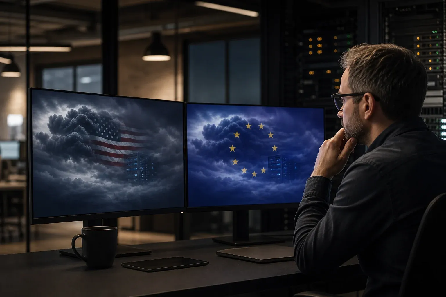 Abwägung zwischen US-Cloud und EU-Alternativen für eine DSGVO-konforme Cloud im KMU