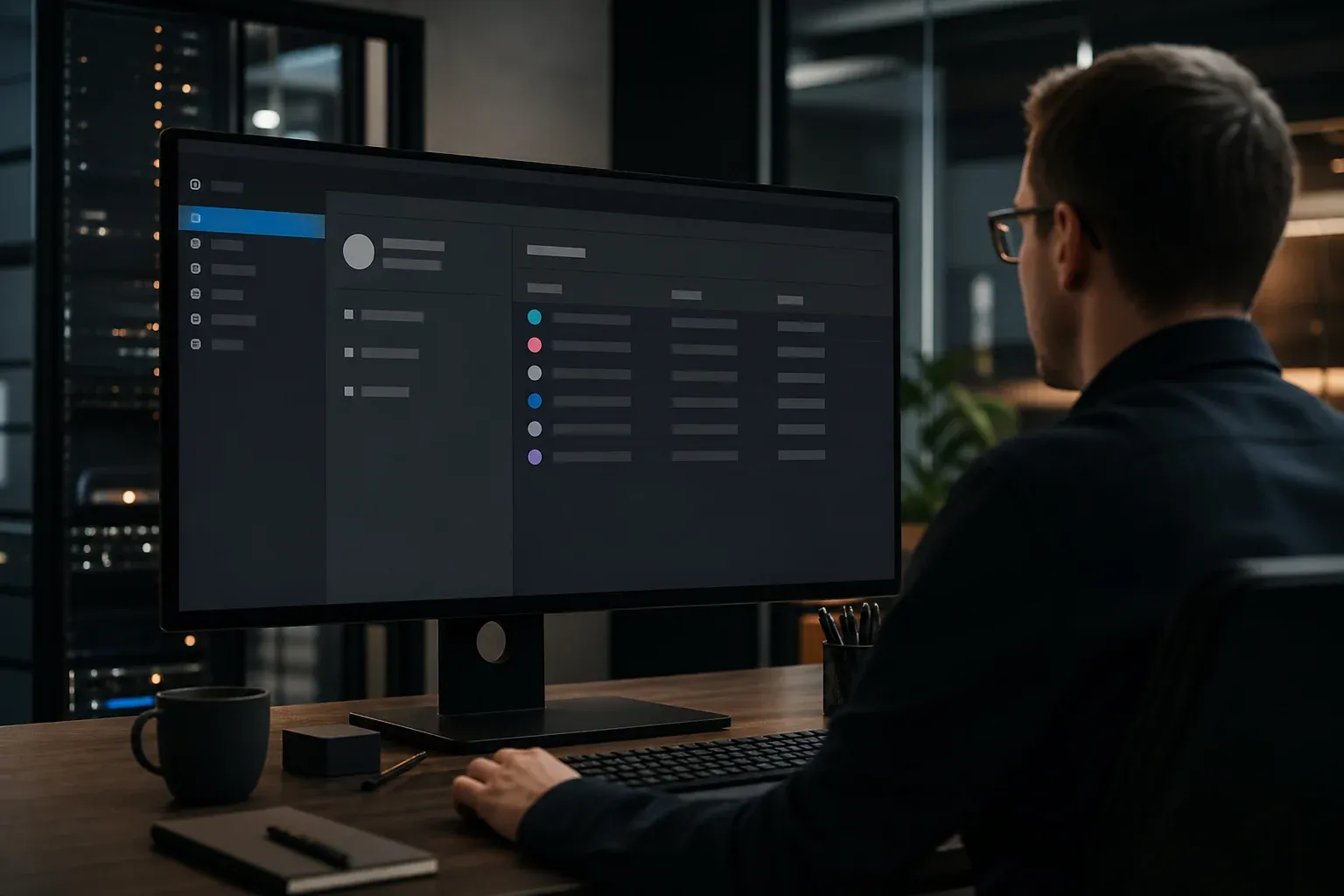 Übersicht der Postfachberechtigungen für ein Team-Postfach im Exchange Admin Center