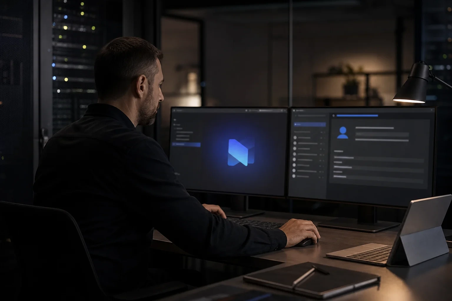 Admin richtet eine Exchange Shared Mailbox für ein Team-Postfach im Microsoft 365 Admin Center ein