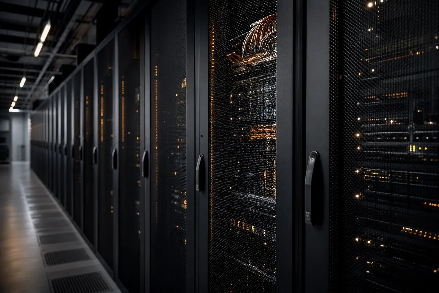 vServer Vergleich 2026: Server-Racks in einem deutschen Rechenzentrum