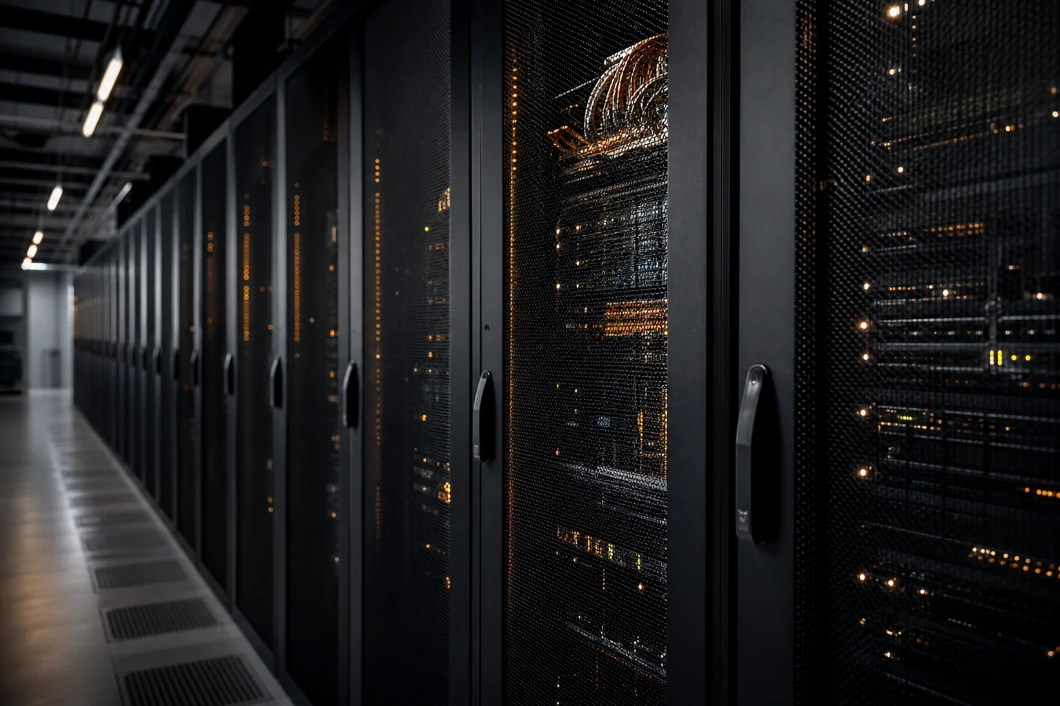vServer Vergleich 2026: Server-Racks in einem deutschen Rechenzentrum
